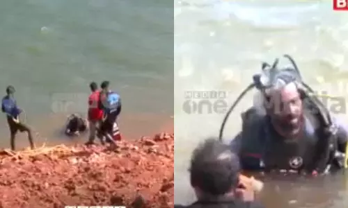 Part of Arjuns truck found in Gangavali river Searching Continues