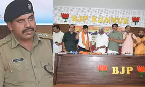 ഷുക്കൂർ, ഫസൽ വധക്കേസുകൾ അന്വേഷിച്ച മുൻ ഡിവൈഎസ്പി ബിജെപിയിൽ