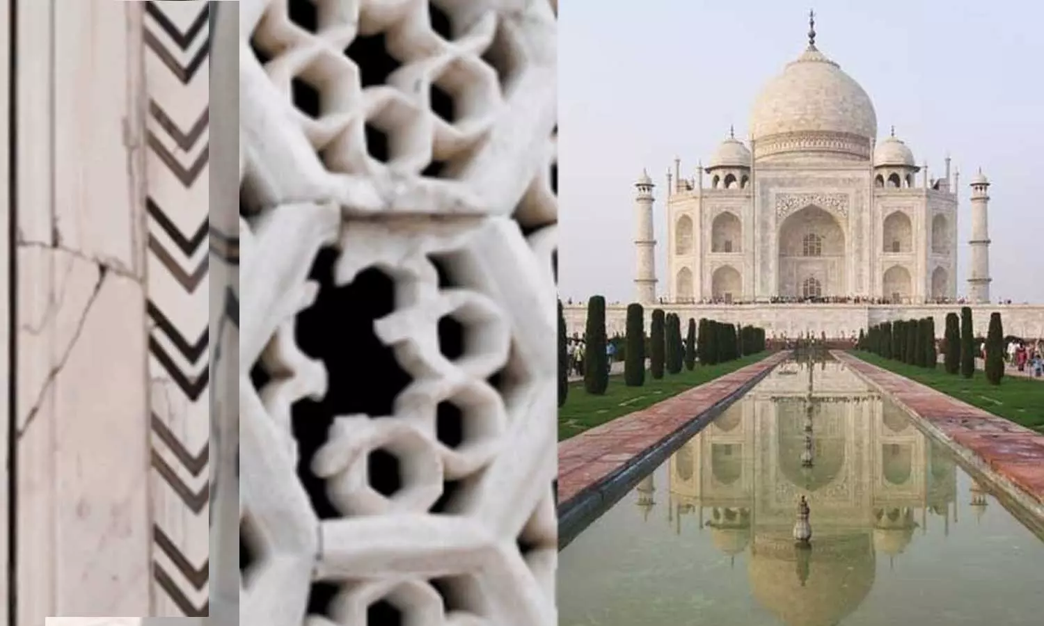 Multiple Cracks and Damages at Taj Mahal: Report