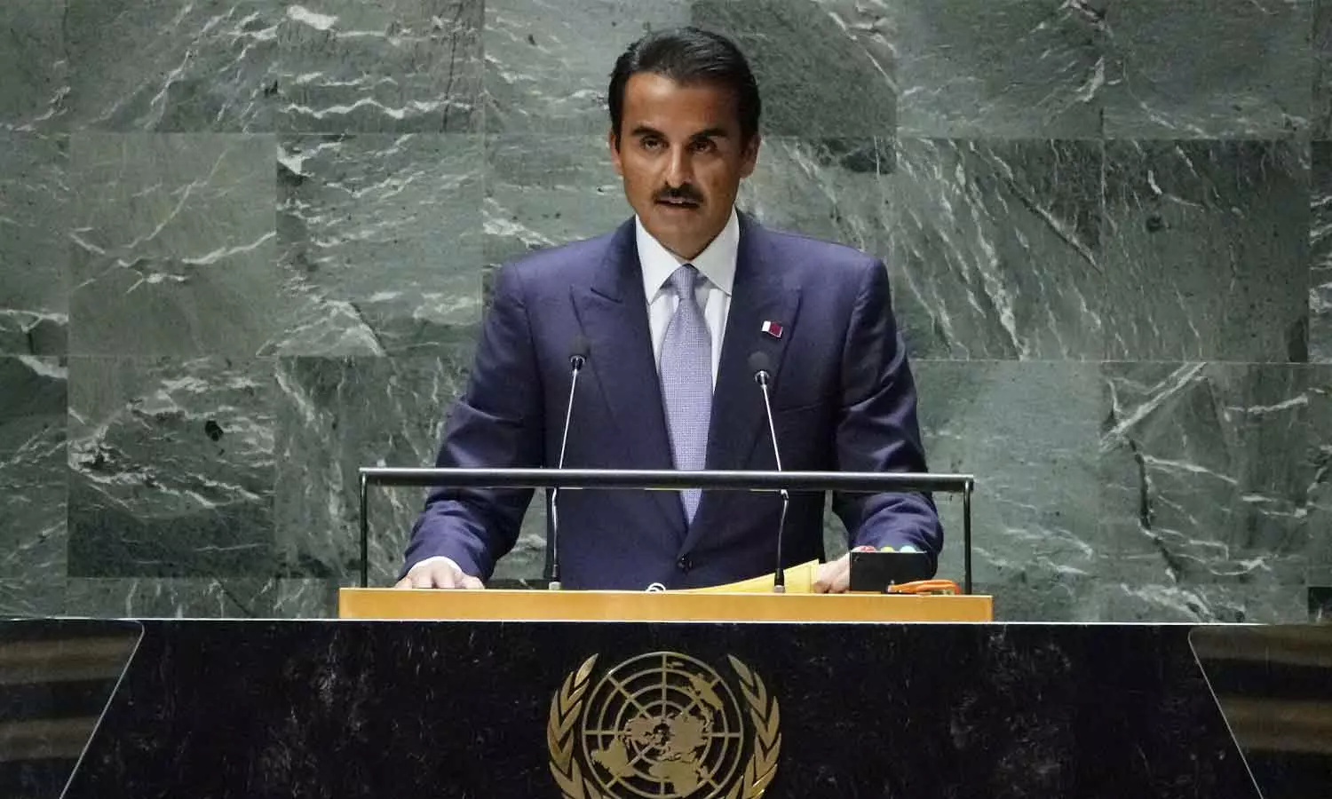 ഐക്യരാഷ്ട്രസഭയുടെ ജനറൽ അസംബ്ലിയിൽ ഖത്തർ അമീർ ശൈഖ് തമീം ബിൻ ഹമദ് അൽതാനി സംസാരിക്കും