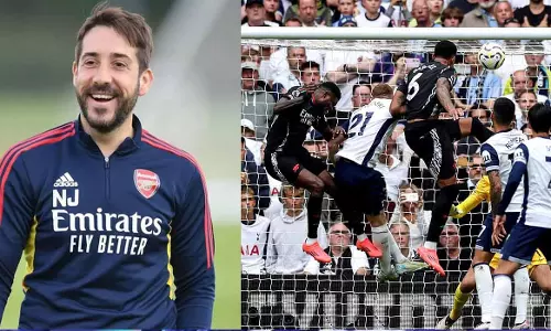 Arsenals setpiece magician; Jover Artetas winning formula