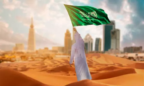 സൗദി ദേശീയ ദിനം: ദേശീയ പതാക ഉപയോഗിക്കുന്നതിന് മാർഗ്ഗനിർദ്ദേശങ്ങളുമായി ആഭ്യന്തര മന്ത്രാലയം