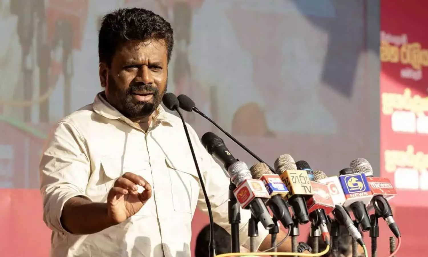 Story about new lankan president