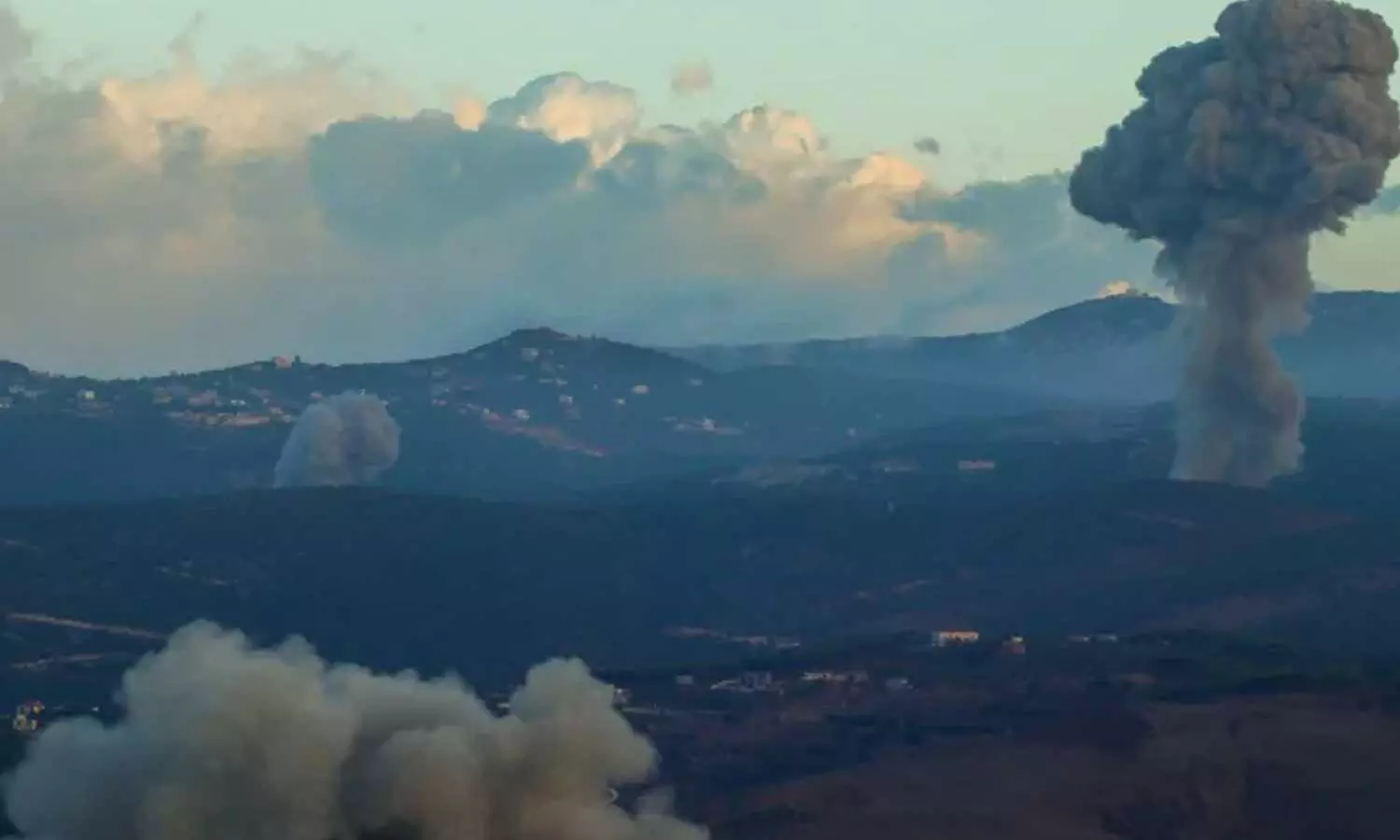 കിഴക്കൻ, തെക്കൻ ലബനൻ മേഖലകളിൽ വ്യോമാക്രമണവുമായി ഇസ്രായേൽ കിഴക്കൻ, തെക്കൻ ലബനൻ മേഖലകളിൽ വ്യോമാക്രമണവുമായി ഇസ്രായേൽ
