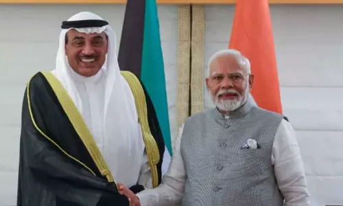 ഇന്ത്യൻ പ്രധാനമന്ത്രിയും കുവൈത്ത് കിരീടാവകാശിയും ന്യൂയോർക്കിൽ ഉഭയകക്ഷി ചർച്ച നടത്തി