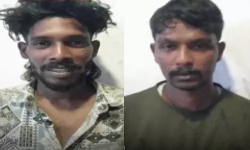 two arrested for theft in school kozhikode