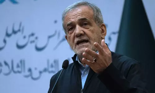 Iran president Masoud Pezeshkian says Hezbollah cannot stand alone against Israel, Israel Hezbollah War,