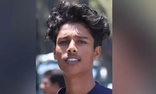 Young biker rider dies after falling under a KSRTC bus after a collision with another bike in Kottayam