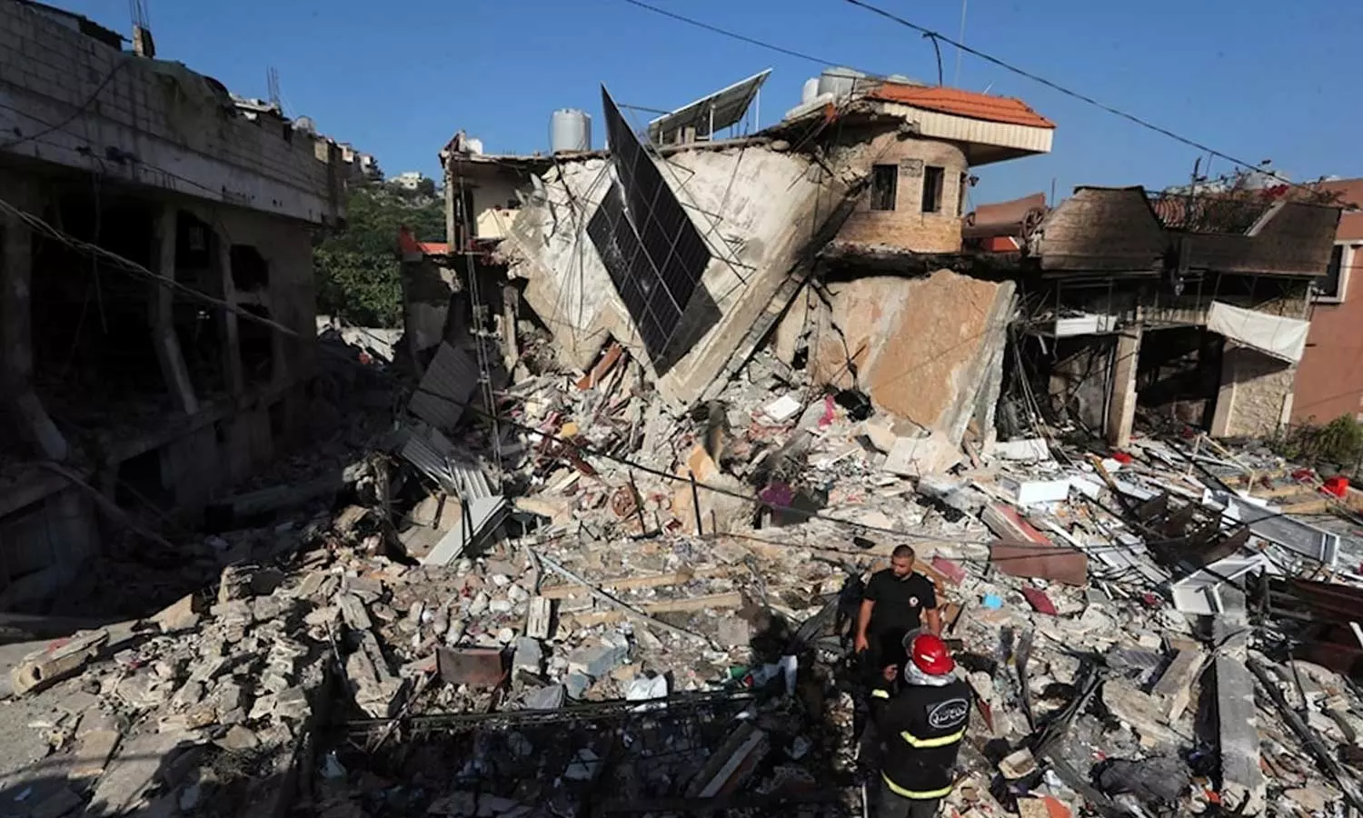 israel attack on beirut