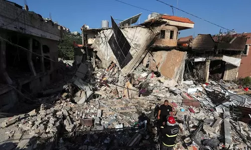 israel attack on beirut
