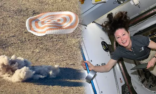 NASA astronaut Tracy Dyson returns from ISS on Russian Soyuz after 184 days in Orbit, Soyuz MS-25, Roscosmos cosmonauts, Nikolai Chub, Oleg Kononenko, International Space Station,