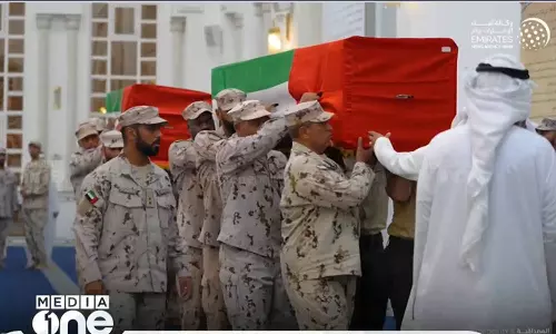 ജോലിക്കിടെ അപകടം; നാല് യു.എ.ഇ സൈനികർ മരണപ്പട്ടു, ഒമ്പത് പേർക്ക് പരിക്ക്