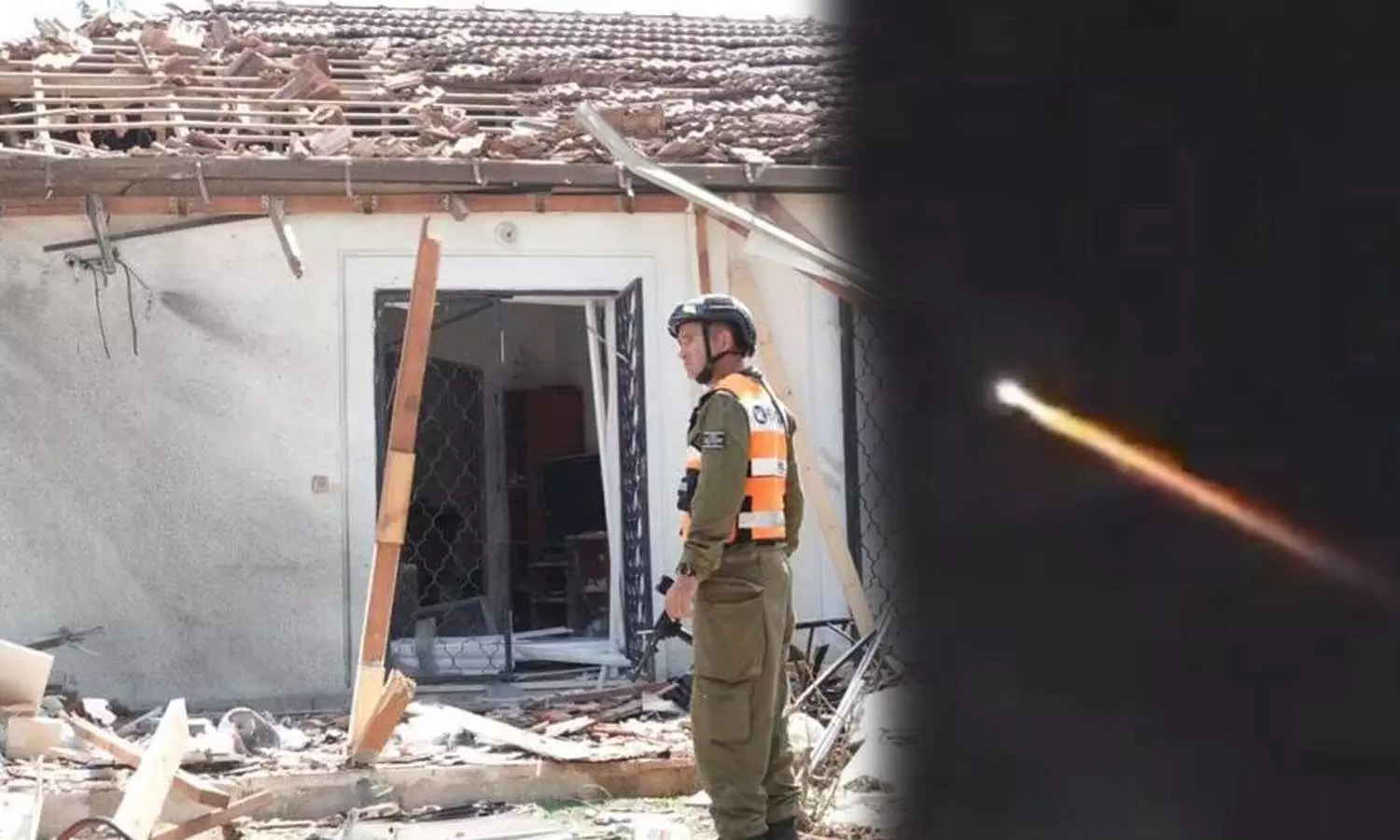 Houthi ballistic missile strike on Tel Aviv and central Israel, Safed and haifa worries after rocket makes direct hit