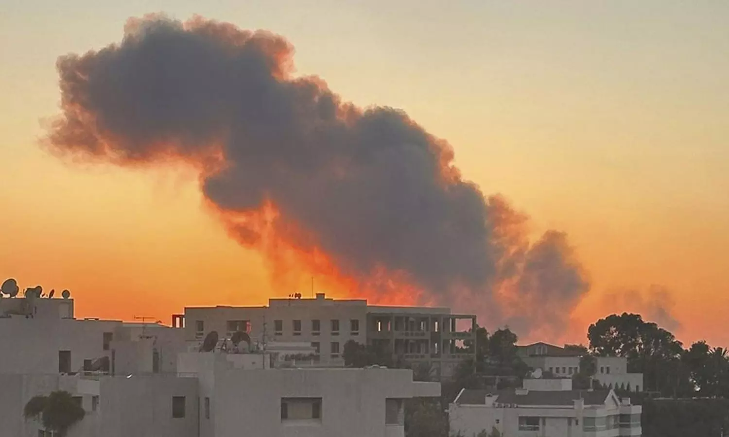 ലബനാനിൽ ഹിസ്ബുല്ല ആസ്ഥാനത്ത് ഇസ്രായേൽ വ്യോമാക്രമണം; ലക്ഷ്യം ഹിസ്ബുല്ല തലവന്‍ ഹസൻ നസ്റുല്ല