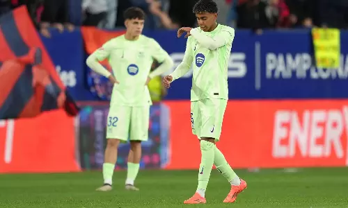 നാണംകെട്ട് ബാഴ്സ; ഒസാസുനയോട് ഞെട്ടിക്കുന്ന തോല്‍വി