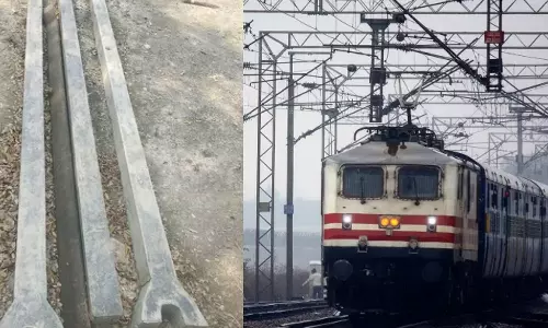 Concrete pillar placed on track in UP; 16-year-old arrested, latest news malayalam, ഉത്തർപ്രദേശിൽ വീണ്ടും ട്രെയിൻ അട്ടിമറിക്കാൻ ശ്രമം, ട്രാക്കിൽ കോൺക്രീറ്റ് തൂൺ വെച്ച 16കാരൻ അറസ്റ്റിൽ; രണ്ടു ദിവസത്തിനിടെ രണ്ടാമത്തെ സംഭവം
