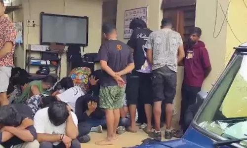 മൈസൂരില്‍ ലഹരി പാർട്ടിക്കിടെ പൊലീസ് റെയ്ഡ്: 64 പേര്‍ അറസ്റ്റില്‍, 15 ഓളം യുവതികള്‍ അബോധാവസ്ഥയിൽ