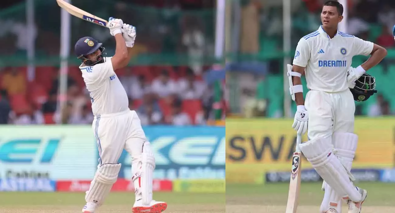 Jaiswal and Rohit turn Test into T20; Batting fireworks about the record against Bangladesh
