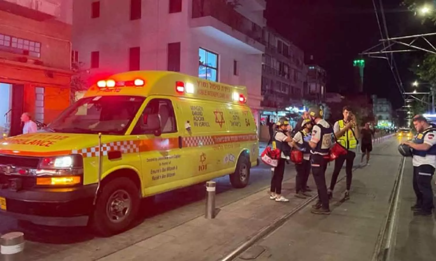 Shooting in Tel Aviv; four people killed: Report Shooting in Tel Aviv; four people killed: Report