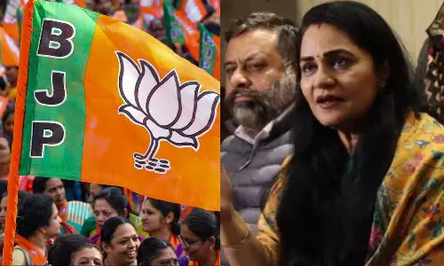 ഹരിയാനയിൽ കർഷകരുടെ ചൂടറിഞ്ഞ് ബിജെപി: സ്ഥാനാർഥിയെ ഓടിച്ചുവിട്ടു, ഒരിടത്ത് ചെരിപ്പേറ്‌