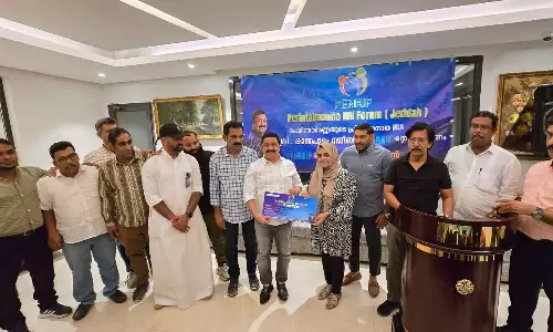 ജിദ്ദയിലെത്തിയ നജീബ് കാന്തപുരത്തിന് പെൻറിഫ് ജിദ്ദ സ്വീകരണം നൽകി