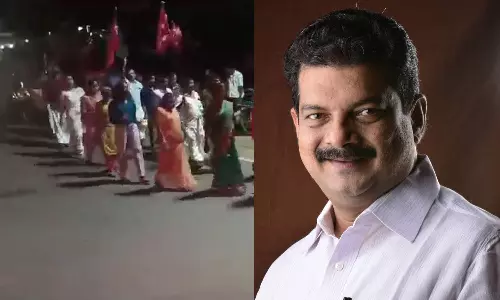 പ്രസ്ഥാനത്തിന് നേരെ വന്നാൽ കയ്യും വെട്ടും കാലും വെട്ടും: അൻവറിനെതിരെ വീണ്ടും കൊലവിളി മുദ്രാവാക്യം