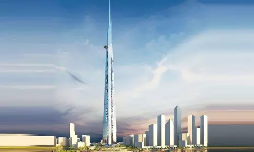 worlds largest building is under construction in Jeddah