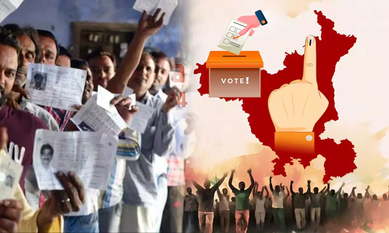 ഹരിയാന നാളെ പോളിങ് ബൂത്തിലേക്ക്; നെഞ്ചിടിപ്പോടെ ബിജെപി, കസേര തിരിച്ചുപിടിക്കാൻ കോൺ​ഗ്രസ്