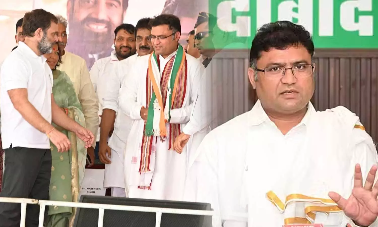 Bjp Leader Ashok Tanwar joins Congress in Haryana Bjp Leader Ashok Tanwar joins Congress in Haryana