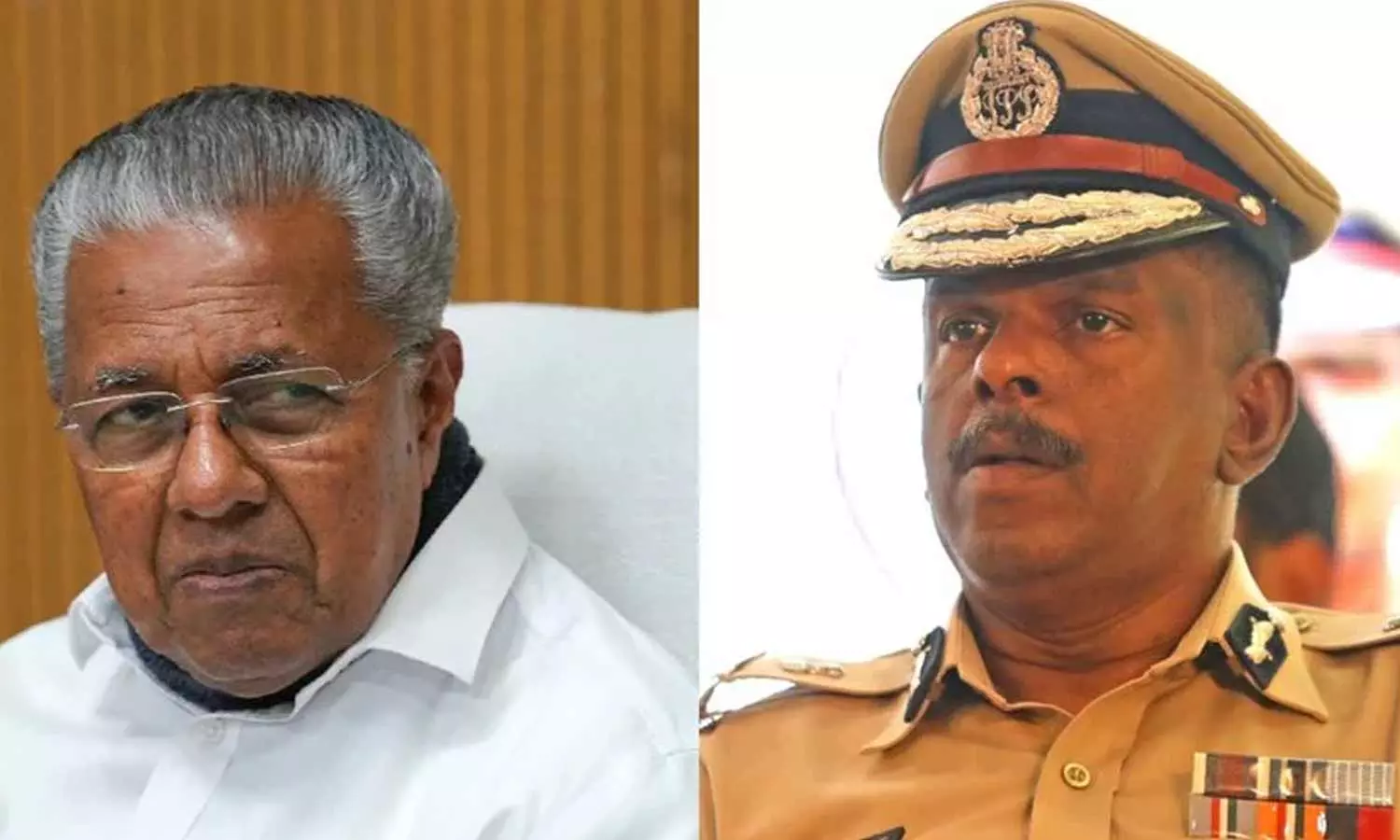 pinarayi vijayan and adgp ajith kumar