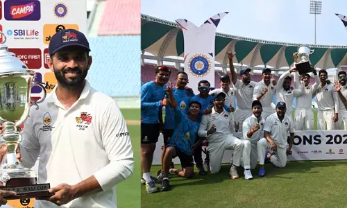 ഇറാനി കപ്പിൽ മുത്തമിട്ട് മുംബൈ; കിരീട നേട്ടം 27 വർഷത്തിന് ശേഷം