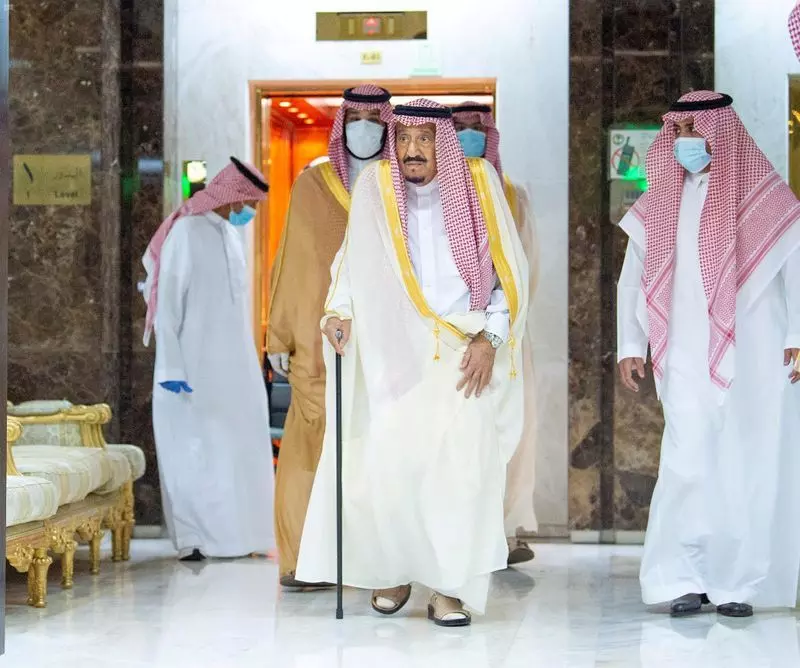 സൗദി ഭരണാധികാരി സൽമാൻ രാജാവിന് അണുബാധ
