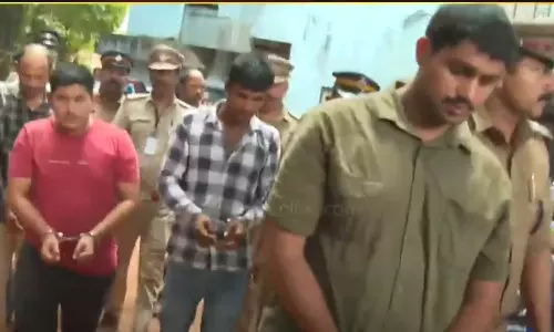 തൃശൂരിൽ എടിഎമ്മുകൾ കുത്തിത്തുറന്ന് കവർച്ച; പ്രതികളുമായി ഇന്ന് നായ്ക്കനാലിൽ തെളിവെടുപ്പ് നടത്തും