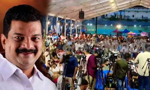 PV Anvars Manjeri public meeting to start soon, PV Anvar in Manjeri, PV Anvar controversy