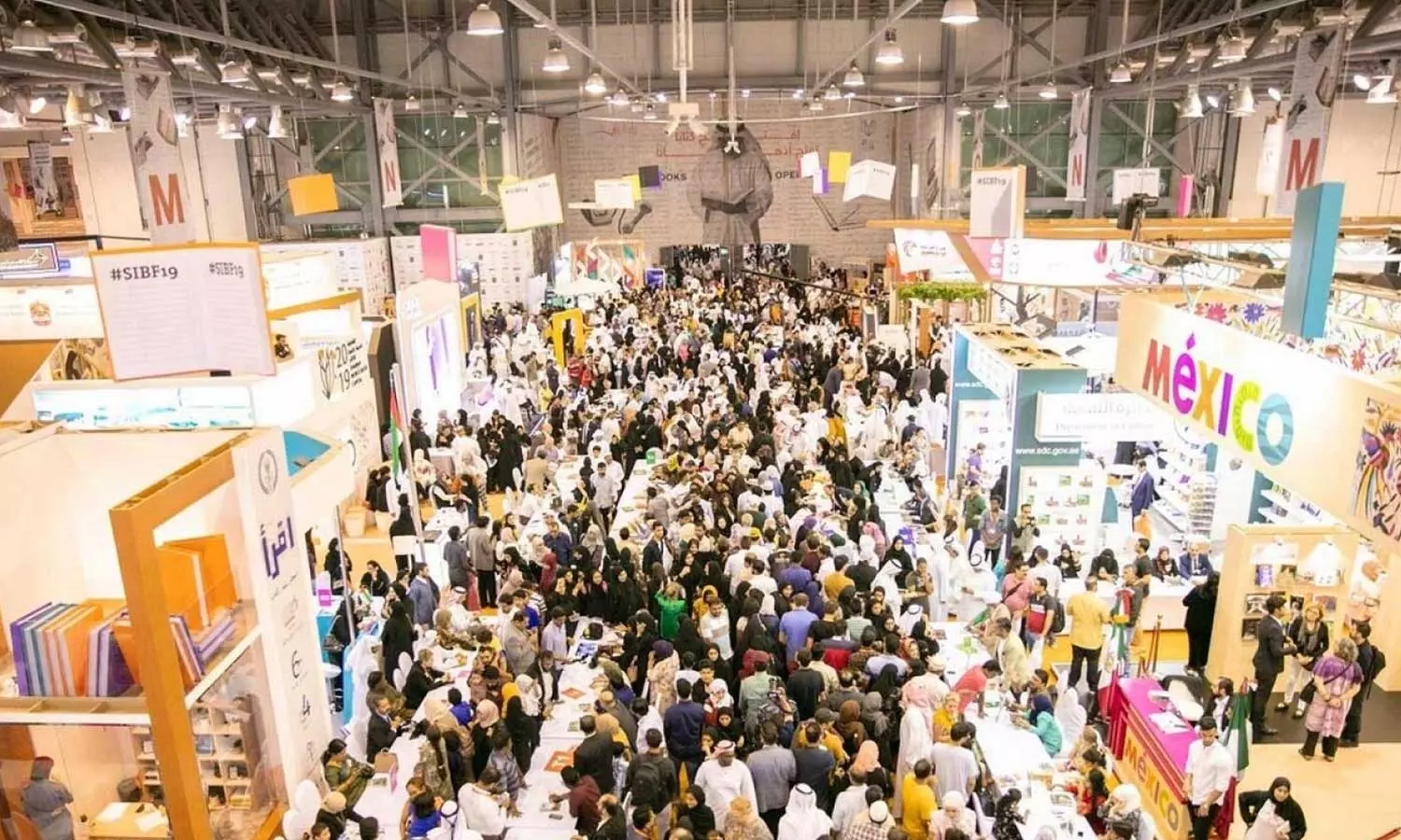 Sharjah Book Festival; There is no registration fee for Palestinian and Lebanese publishers Sharjah Book Festival; There is no registration fee for Palestinian and Lebanese publishers