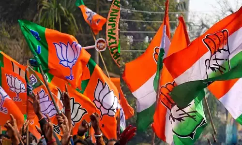 ഹരിയാനയിൽ ട്വിസ്റ്റ്: കേവല ഭൂരിപക്ഷവും കടന്ന് ബിജെപി, ആഘോഷം നിർത്തി കോൺഗ്രസ്‌, കശ്മീരിൽ ഇന്‍ഡ്യ സഖ്യത്തിന് മുന്നേറ്റം