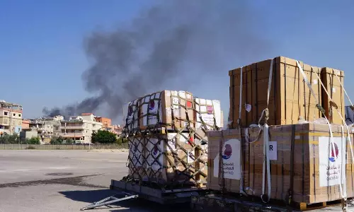 ഖത്തറിന്റെ കൈത്താങ്ങ്; അമീറിന്റെ നിർദേശത്തിന് പിന്നാലെ ലബനാനിലേക്ക് അടിയന്തിര സഹായമെത്തിച്ചു