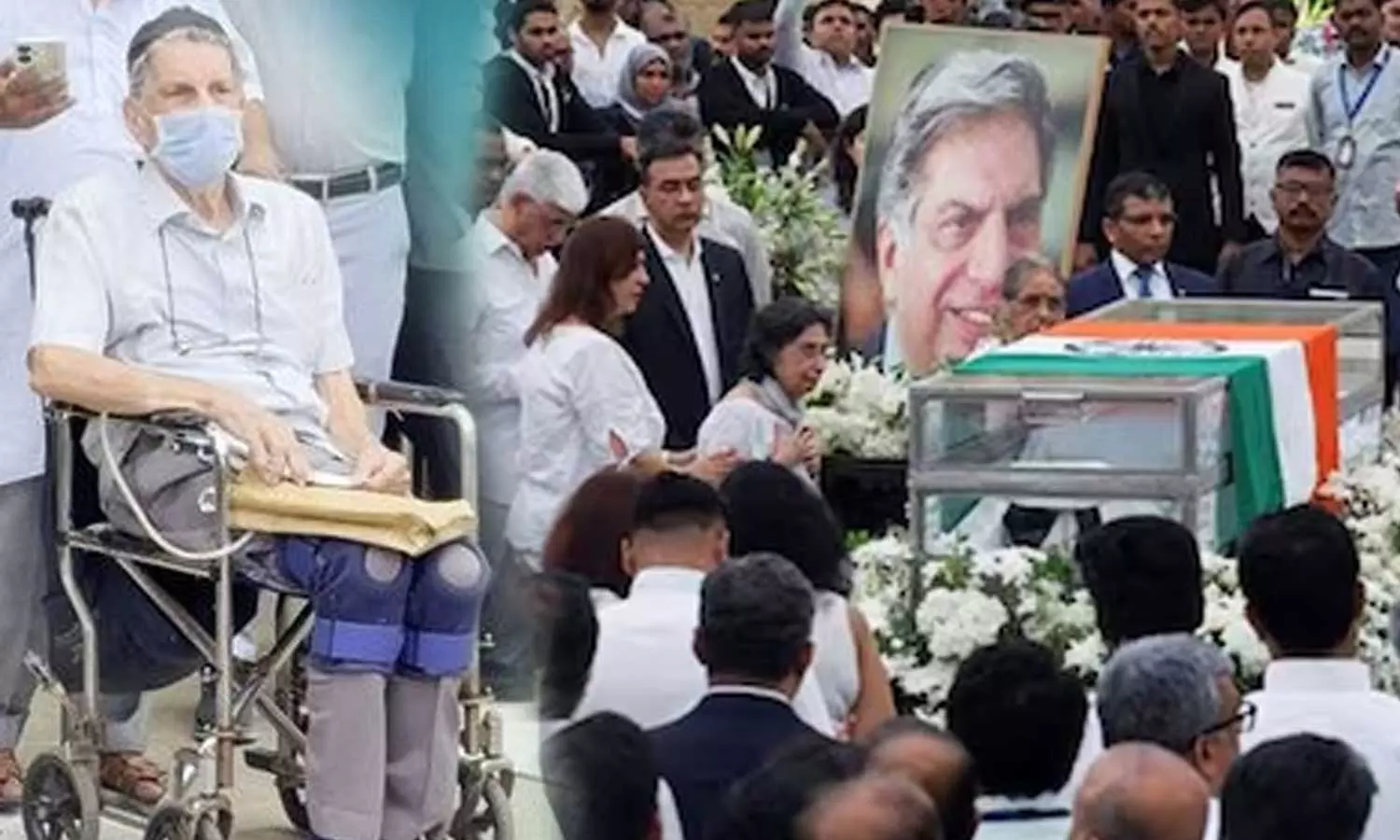 രത്തന് ടാറ്റയുടെ പൊതുദര്ശനത്തിനെത്തിയ ജിമ്മി ടാറ്റ രത്തന് ടാറ്റയുടെ പൊതുദര്ശനത്തിനെത്തിയ ജിമ്മി ടാറ്റ