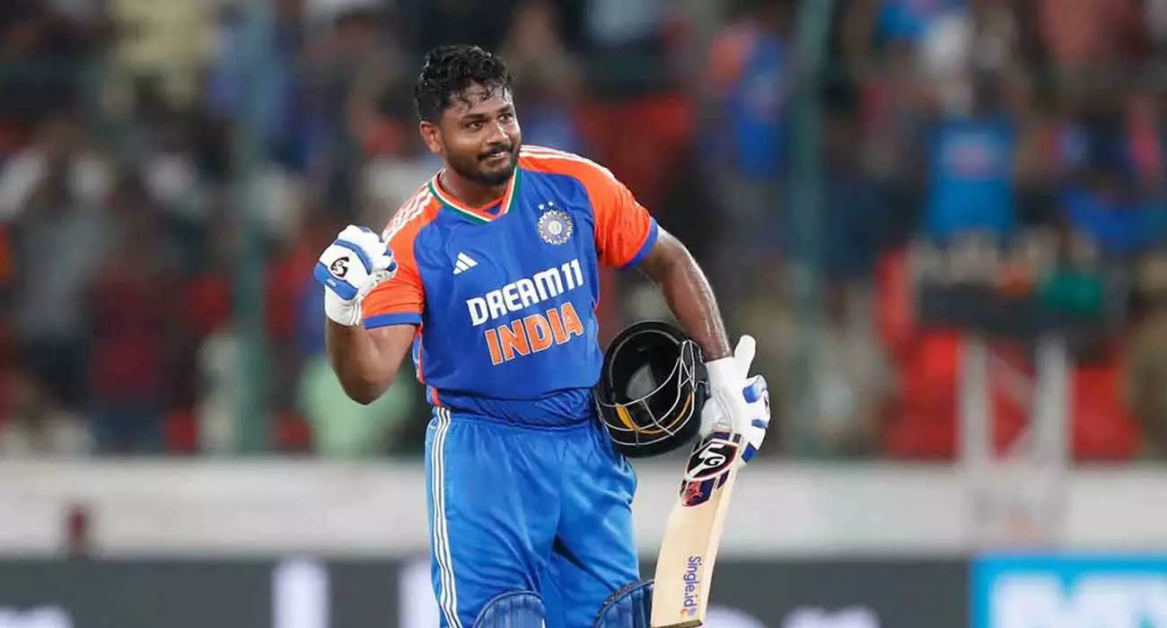 Five sixes each, I kept that promise to the mentor; Sanju Samson