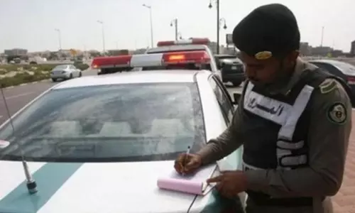 six days left for the end of the traffic fine waiver in Saudi Arabia six days left for the end of the traffic fine waiver in Saudi Arabia
