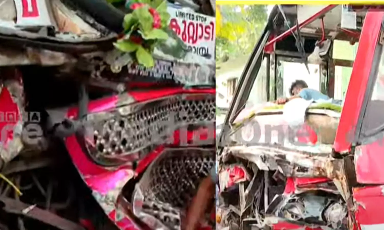 കോഴിക്കോട് ബസ്സുകൾ കൂട്ടിയിടിച്ചു; 50ഓളം പേർക്ക് പരിക്ക്, രണ്ട് പേരുടെ നില ​ഗുരുതരം