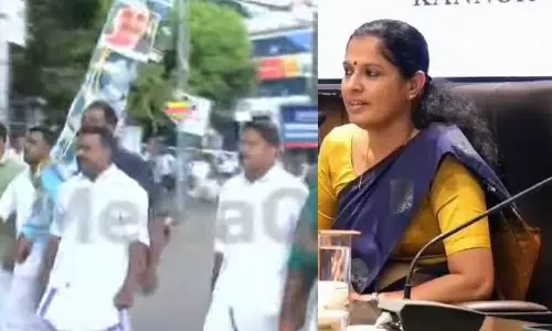 കണ്ണൂർ എഡിഎമ്മിൻ്റെ മരണം; പി.പി ദിവ്യക്കെതിരെ കോൺ​ഗ്രസ്- ബിജെപി പ്രതിഷേധം