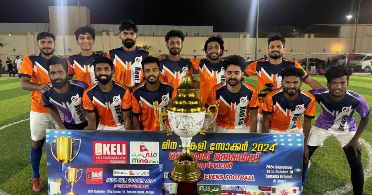 Keli Soccer 2024; The title goes to Real Kerala Keli Soccer 2024; The title goes to Real Kerala