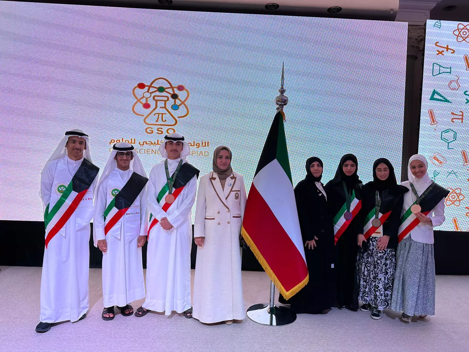 ഗൾഫ് സയൻസ് ഒളിമ്പ്യാഡ് : കുവൈത്ത് വിദ്യാർത്ഥികൾ രണ്ട് വെള്ളിയും ആറ് വെങ്കലവും നേടി