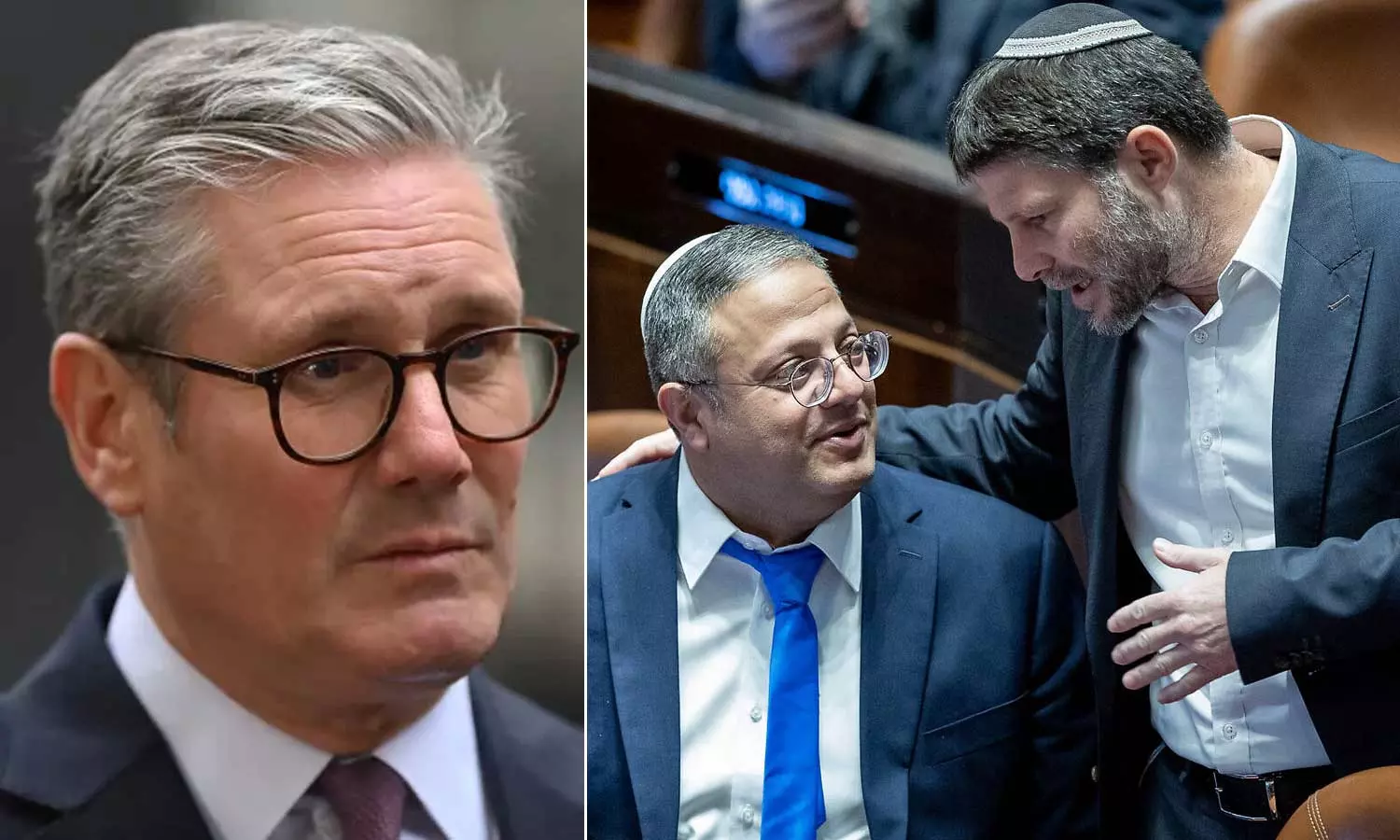 Prime Minister Keir Starmer says the UK is weighing sanctions on Israels Finance Minister Bezalel Smotrich and National Security Minister Itamar Ben-Gvir