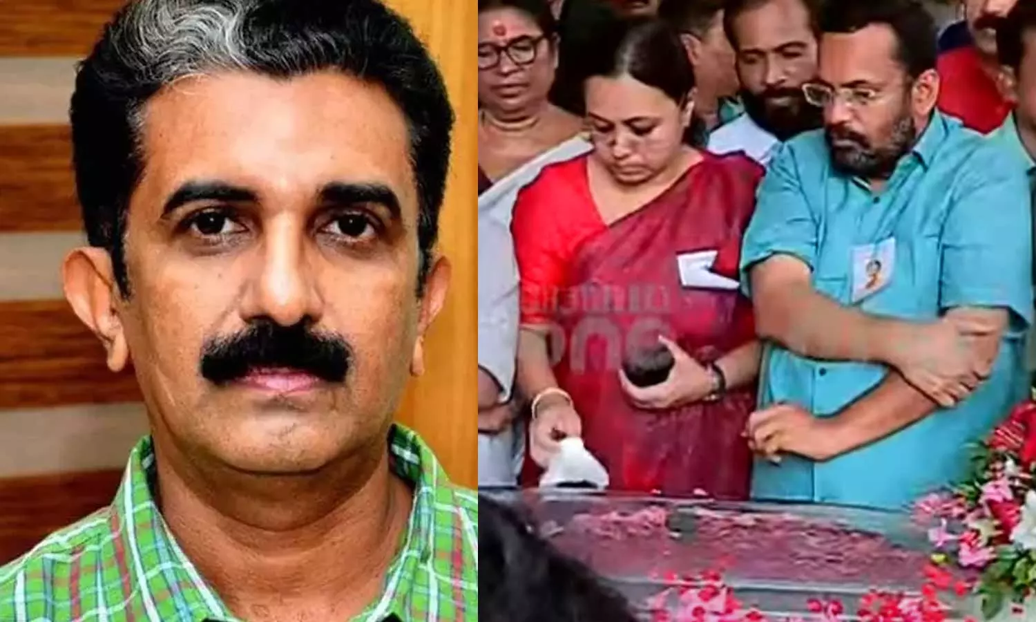 നവീൻ ബാബുവിന് വിട നൽകാൻ നാട്; അന്തിമോപചാരം അർപ്പിച്ച് മന്ത്രിമാരായ വീണാ ജോർജും, കെ. രാജനും നവീൻ ബാബുവിന് വിട നൽകാൻ നാട്; അന്തിമോപചാരം അർപ്പിച്ച് മന്ത്രിമാരായ വീണാ ജോർജും, കെ. രാജനും