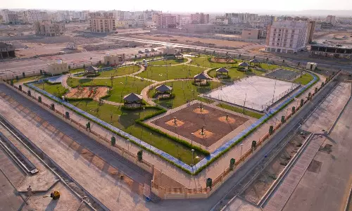 വിശ്രമ കേന്ദ്രങ്ങളും മൾട്ടിപർപ്പസ് ഗ്രൗണ്ടും; അൽ വുസ്ത ഗവർണറേറ്റിലെ ദുഖമിൽ പുതിയ പാർക്ക് വിശ്രമ കേന്ദ്രങ്ങളും മൾട്ടിപർപ്പസ് ഗ്രൗണ്ടും; അൽ വുസ്ത ഗവർണറേറ്റിലെ ദുഖമിൽ പുതിയ പാർക്ക്