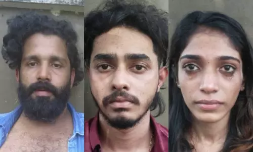 Three people including woman arrested with 200 grams of MDMA in Angamali