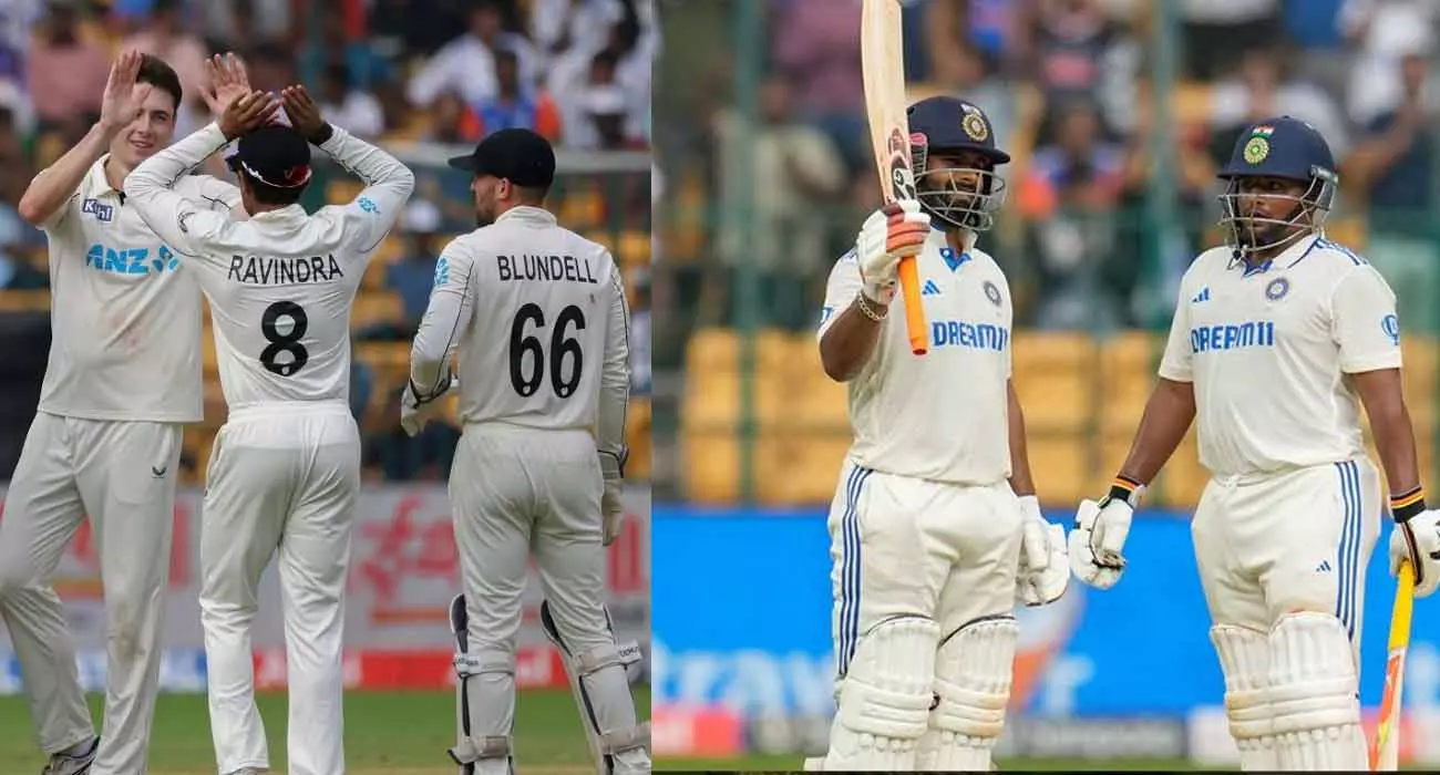 Now its all in the hands of the bowlers; New Zealand set a target of 107 runs to win the Bengaluru Test