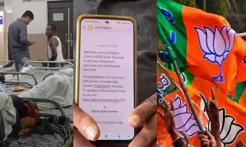 Cataract patients woken up, made BJP members in Gujarat